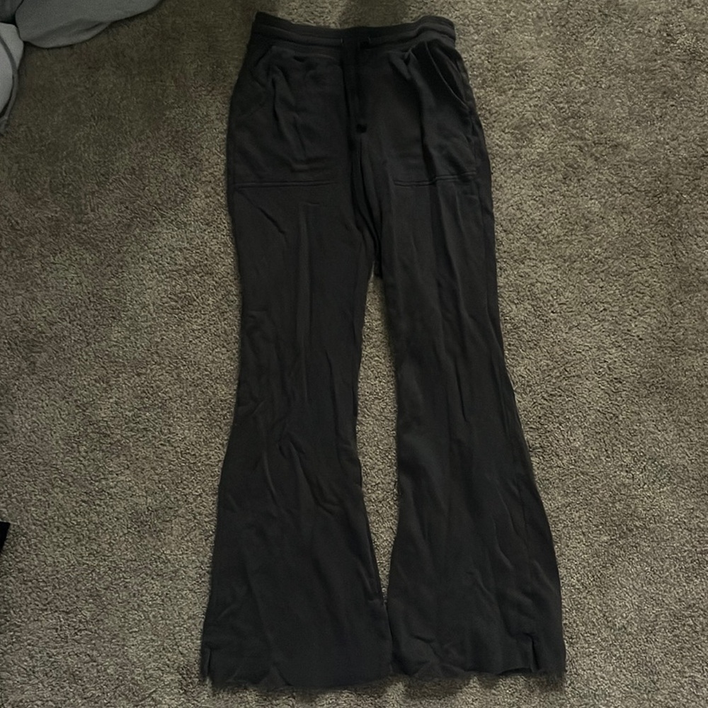 AERIE flare wide leg pants size xs